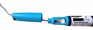 Temperature measurements of a medicine can only be done inside of a medicine to achieve correct results